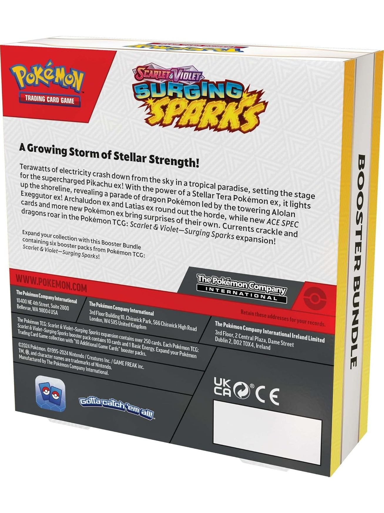 Pokemon Surging Sparks Booster Bundle