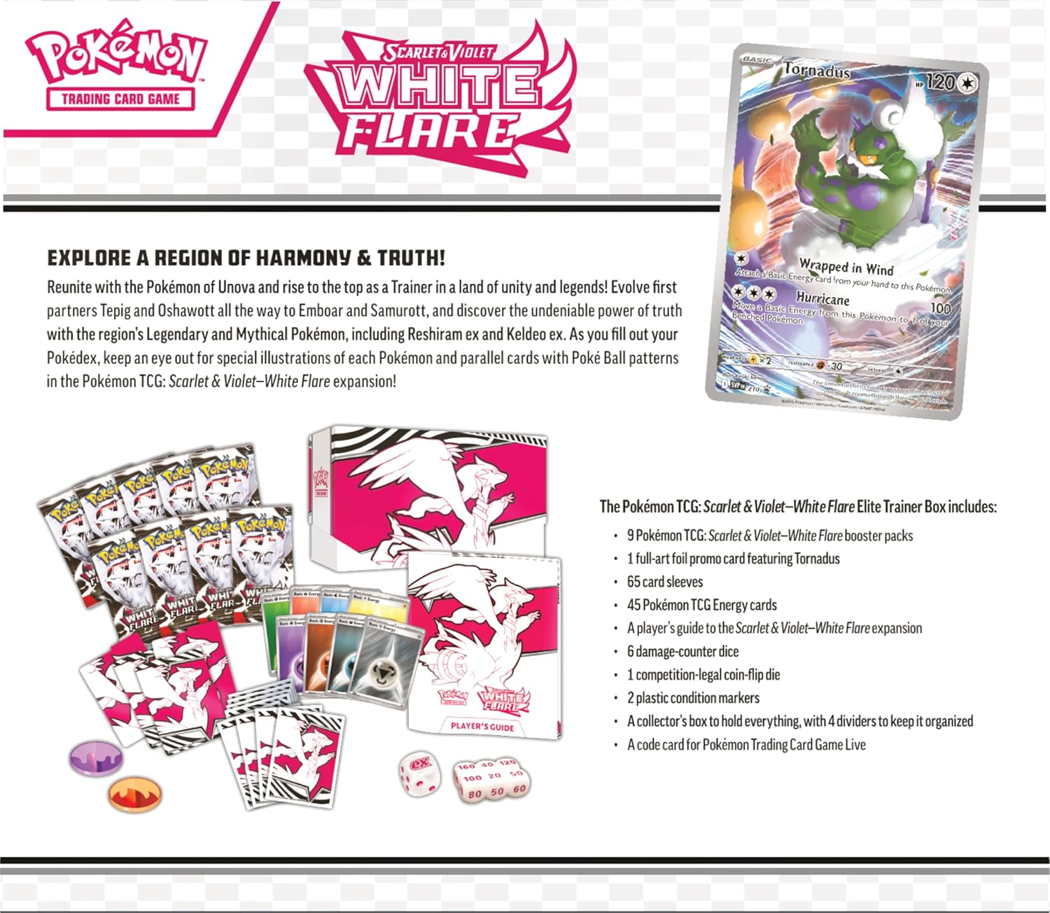 Scarlet & Violet White Flare Elite Trainer Box