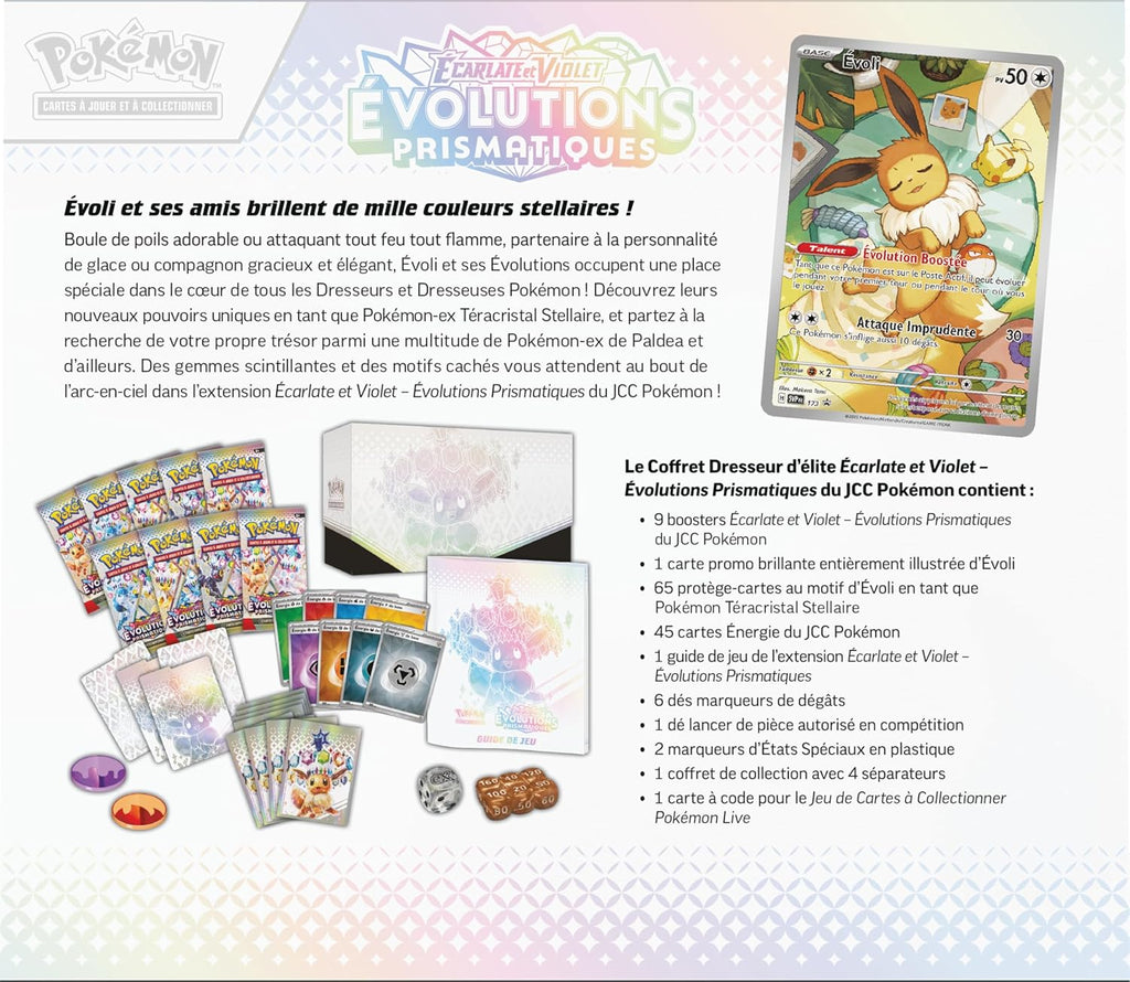 Scarlet & Purple Prismatic Evolutions Elite Trainer Box