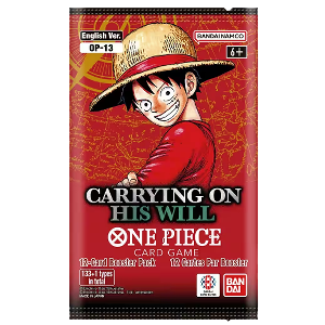 One Piece OP-13 Carrying on his Will Booster Pack Ingilizce