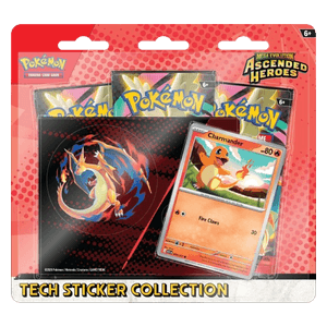 Ascended Heroes Charmander Tech Sticker Collection
