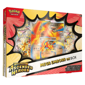Ascended Heroes Mega Emboar ex Box