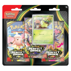 Perfect Order Chikorita 3 Pack Blister