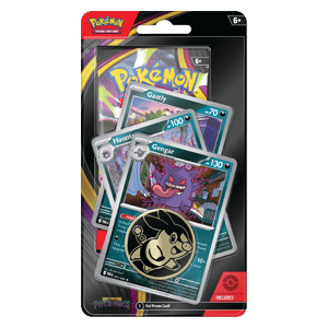 Pokémon TCG: Mega Evolution – Pitch Black Gengar Premium Checklane Blister