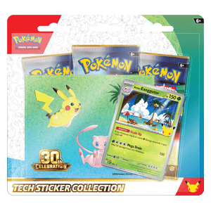 Pokémon 30th Celebration Alolan Exeggutor Tech Sticker Collection – Ön Sipariş