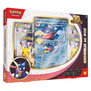Pokémon 30th Celebration Greninja ex Box – Ön Sipariş