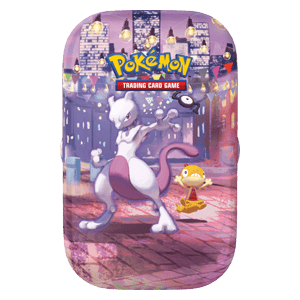 Pokémon 30th Celebration Mewtwo & Scraggy Mini Tin – Ön Sipariş