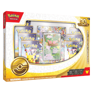 Pokémon TCG 30th Celebration Ditto Premium Collection İngilizce – 8 Booster, Ditto Promo ve Akrilik Kart Standı | Ön Sipariş