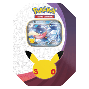 Pokémon 30th Celebration Greninja ex Tin – Ön Sipariş