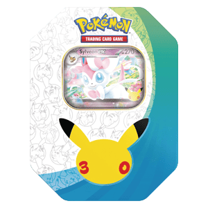 Pokémon 30th Celebration Sylveon ex Tin – Ön Sipariş