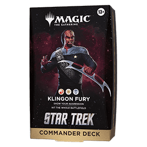 Commander: Star Trek "Klingon Fury" Commander Deck Ön Sipariş | Magic: The Gathering