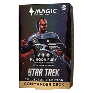 Commander: Star Trek "Klingon Fury" Commander Deck: Collector's Edition Ön Sipariş | Magic: The Gathering
