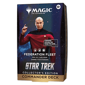 Commander: Star Trek "Federation Fleet" Commander Deck: Collector's Edition Ön Sipariş | Magic: The Gathering