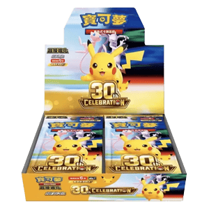 Pokémon TCG 30th Celebration Booster Box Çince – 20 Booster Paket