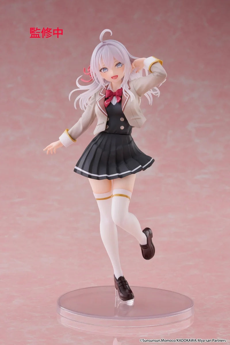 Alya Sometimes Hides Her Feelings in Russian Coreful Alya School Uniform Ver. Figürü – 18 cm