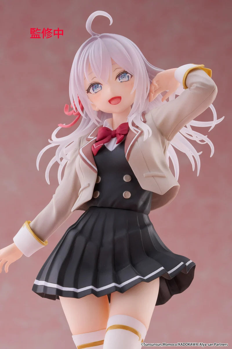 Alya Sometimes Hides Her Feelings in Russian Coreful Alya School Uniform Ver. Figürü – 18 cm