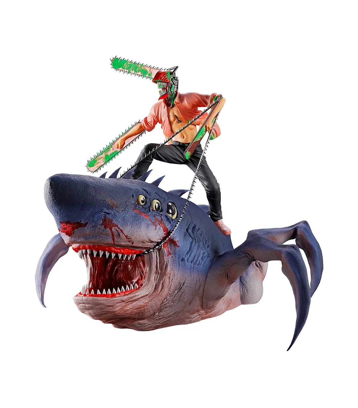 Chainsaw Man Ichibansho Chainsaw Man & Beam The Movie Second Figürü – 23 cm – Ön Sipariş