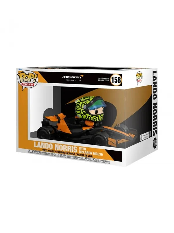 Funko POP! Ride Lando Norris with McLaren MCL39 - Fórmula 1