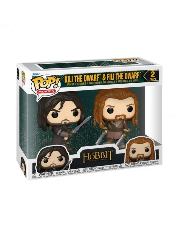 The Hobbit Funko POP! Vinyl 2-Pack Kili & Fili Figür Seti