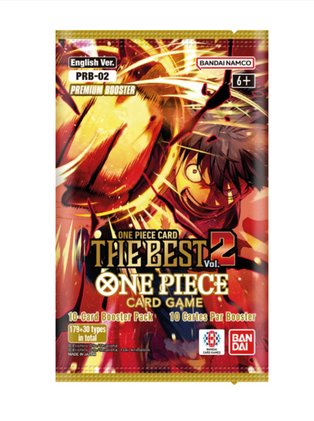 One Piece PRB-02 The Best Vol.2 Booster Box Ingilizce