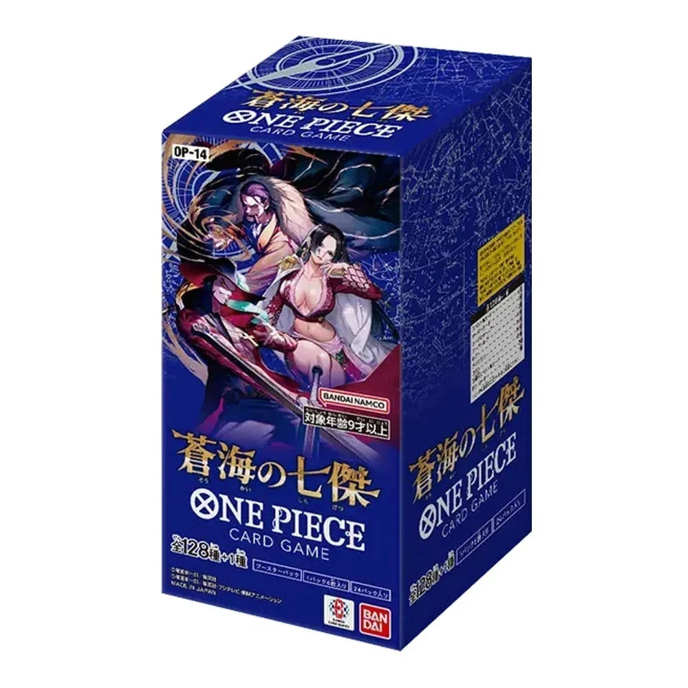One Piece OP-14 The Azure Sea's Seven Booster Box Japonca