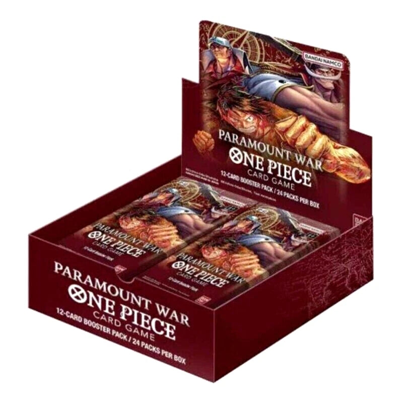 One Piece OP-02 Paramount War Booster Box Ingilizce