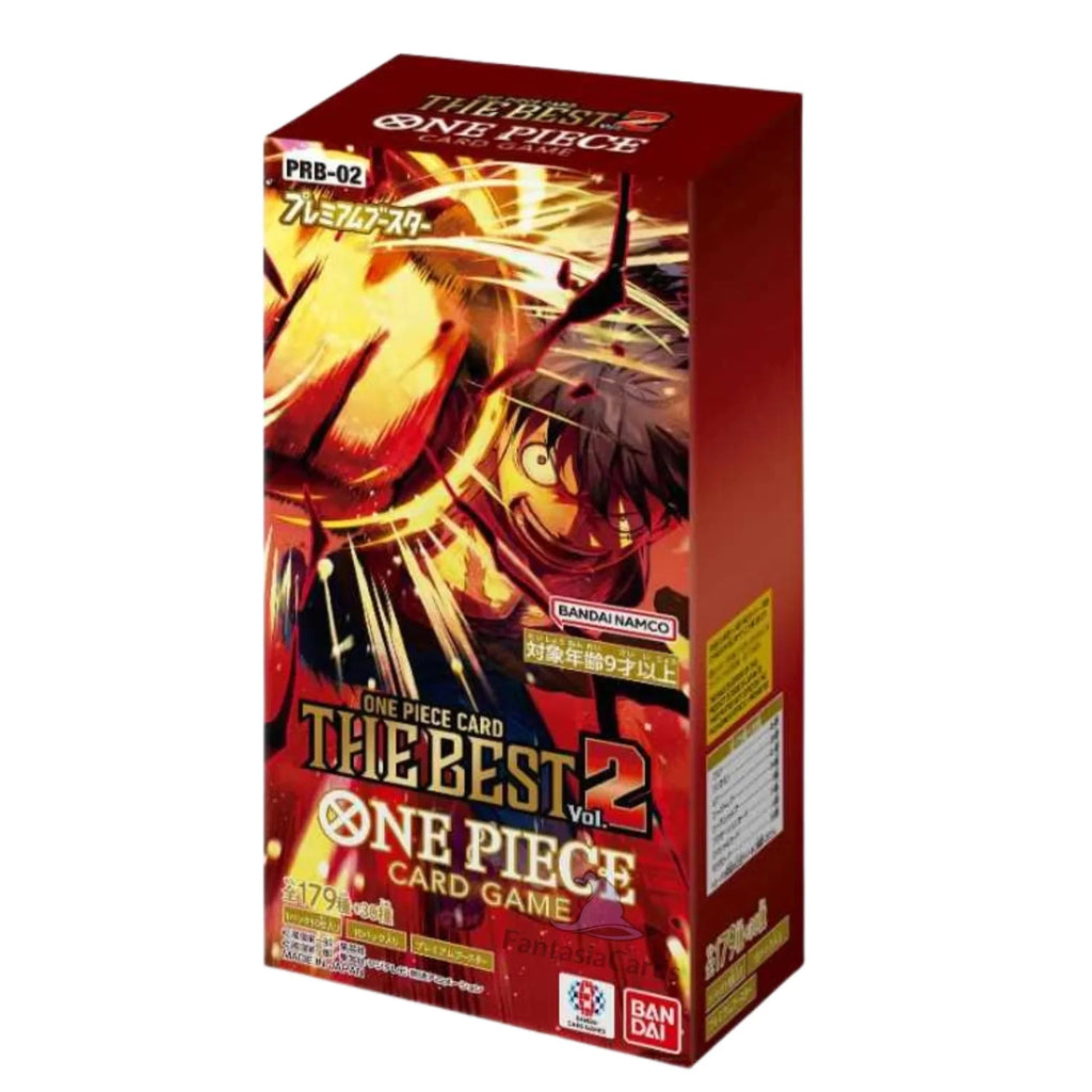 One Piece PRB-02 The Best Booster Box Vol.2 Premium Japonca