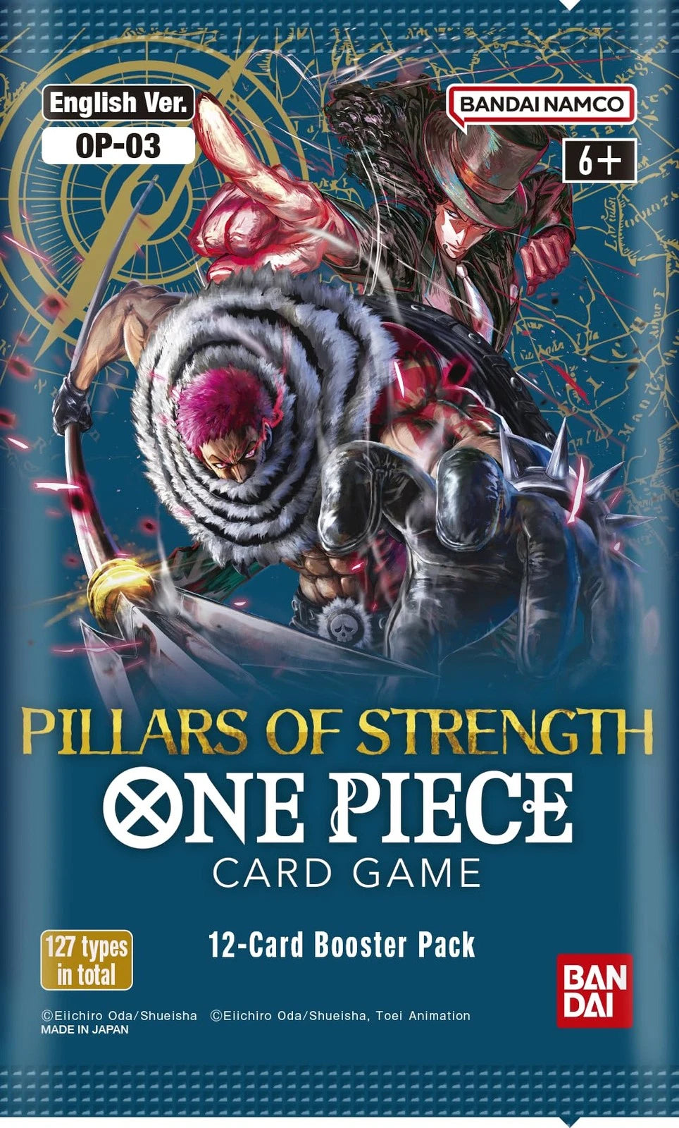One Piece OP-03 Pillars of Strength Booster Box Ingilizce