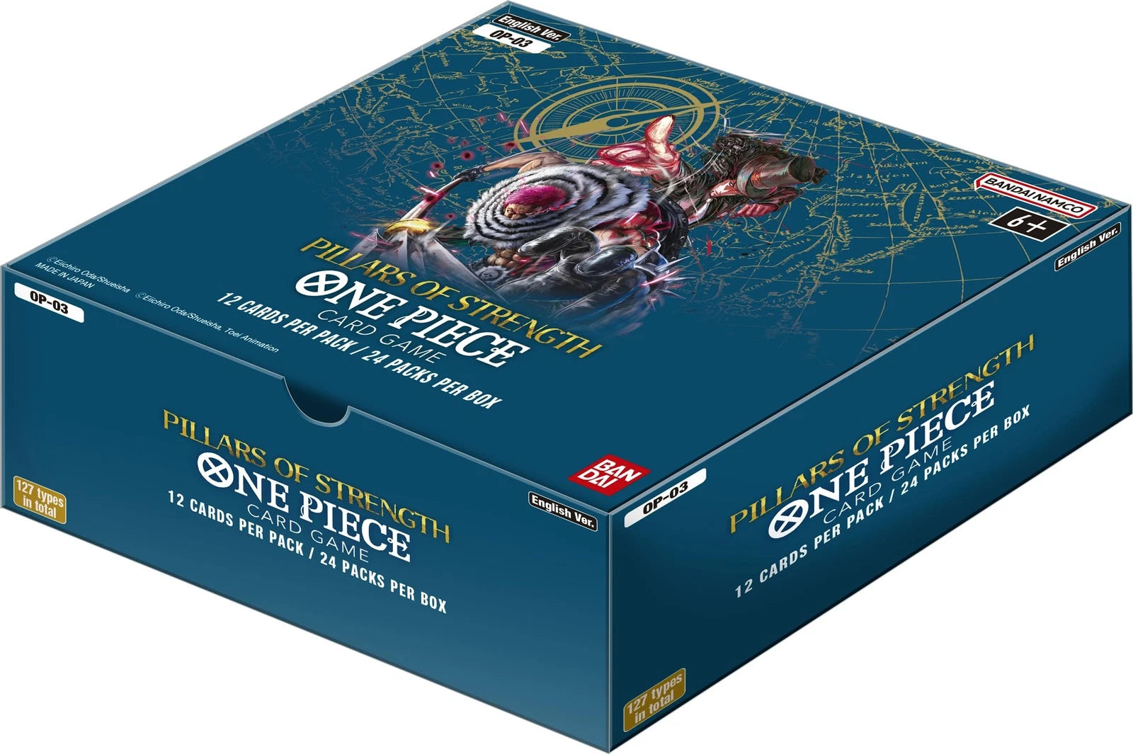 One Piece OP-03 Pillars of Strength Booster Box Ingilizce
