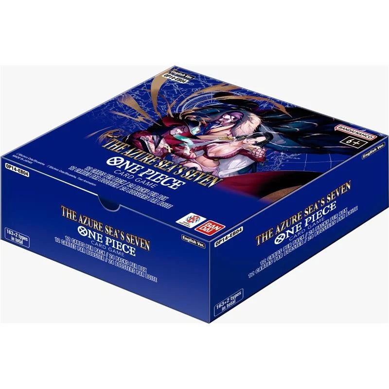 One Piece OP-14 The Azure Sea's Seven Booster Box Ingilizce