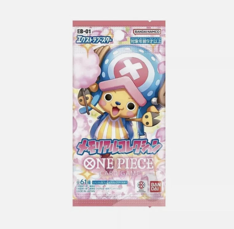One Piece EB-01 Memorial Collection Booster Box Japonca