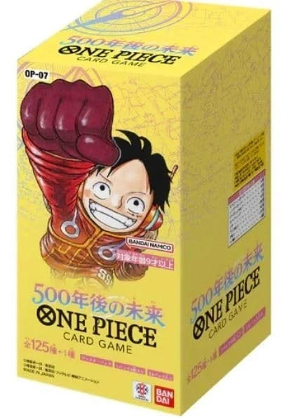 One Piece OP-07 500 Years into the Future Booster Box Japonca