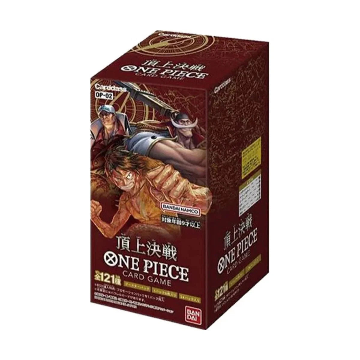 One Piece OP-02 Paramount War Booster Box Japonca