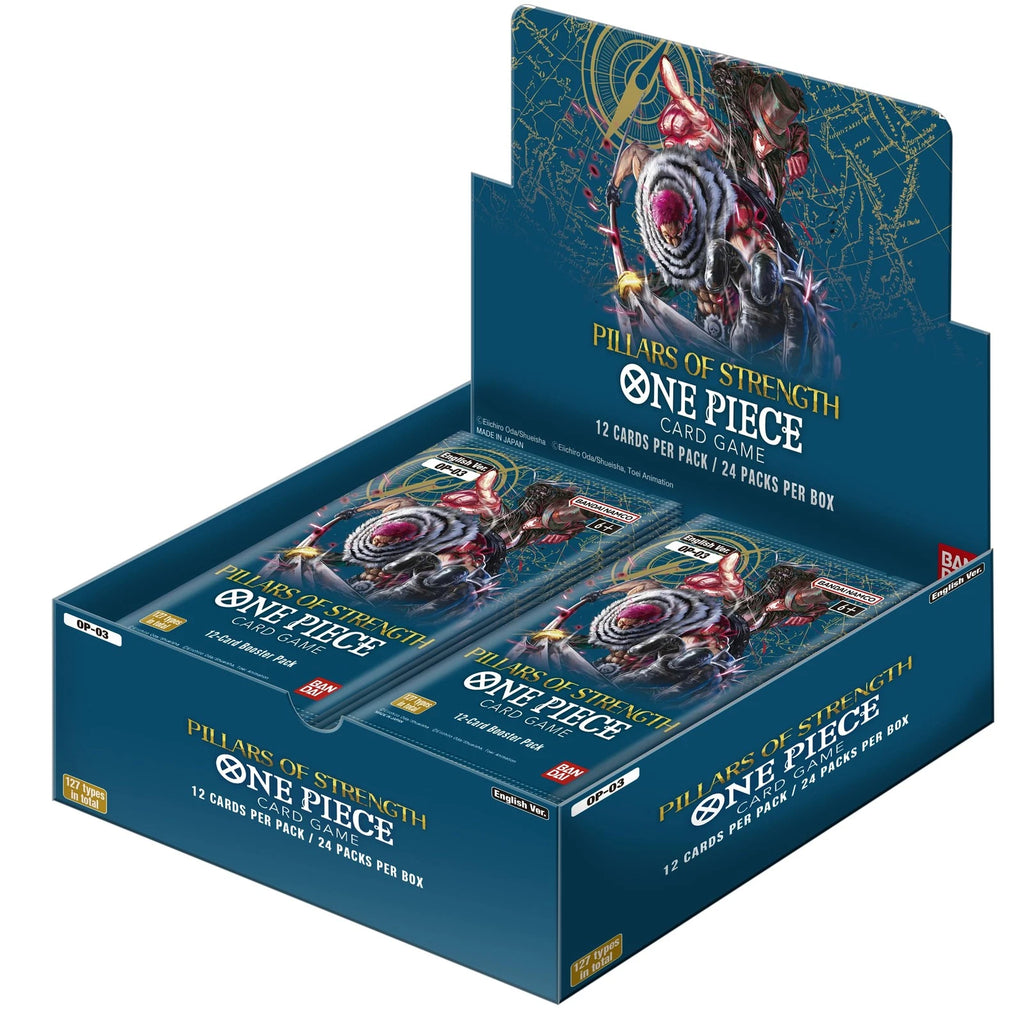 One Piece OP-03 Pillars of Strength Booster Box Ingilizce