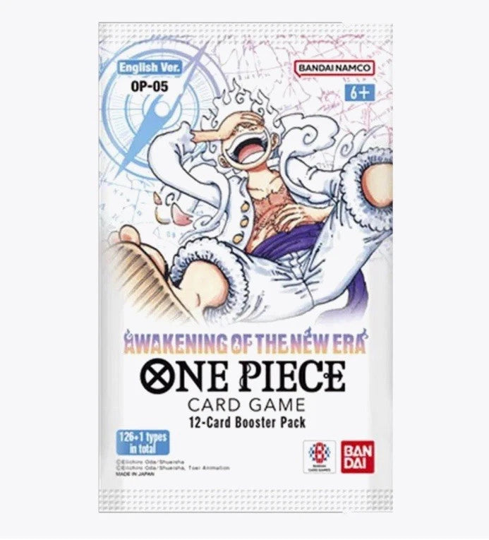 One Piece OP-05 Awakening of the New Era Booster Box Ingilizce