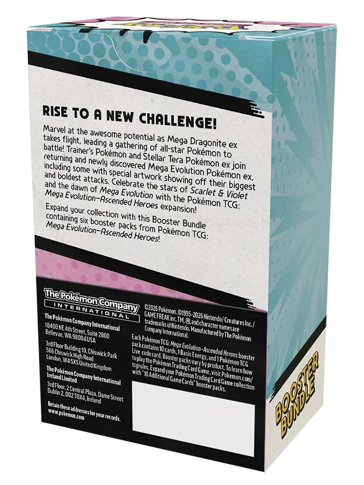 Mega Evolution Ascended Heroes Booster Bundle