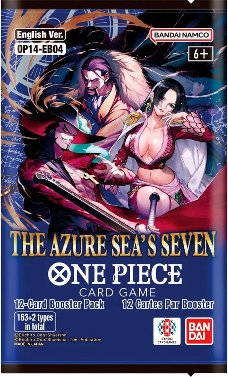 One Piece OP-14 The Azure Sea's Seven Booster Box Ingilizce