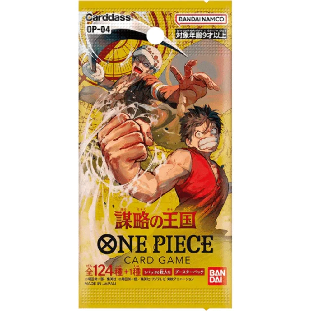 One Piece OP-04 Kingdoms of Intrigue Booster Box Ingilizce