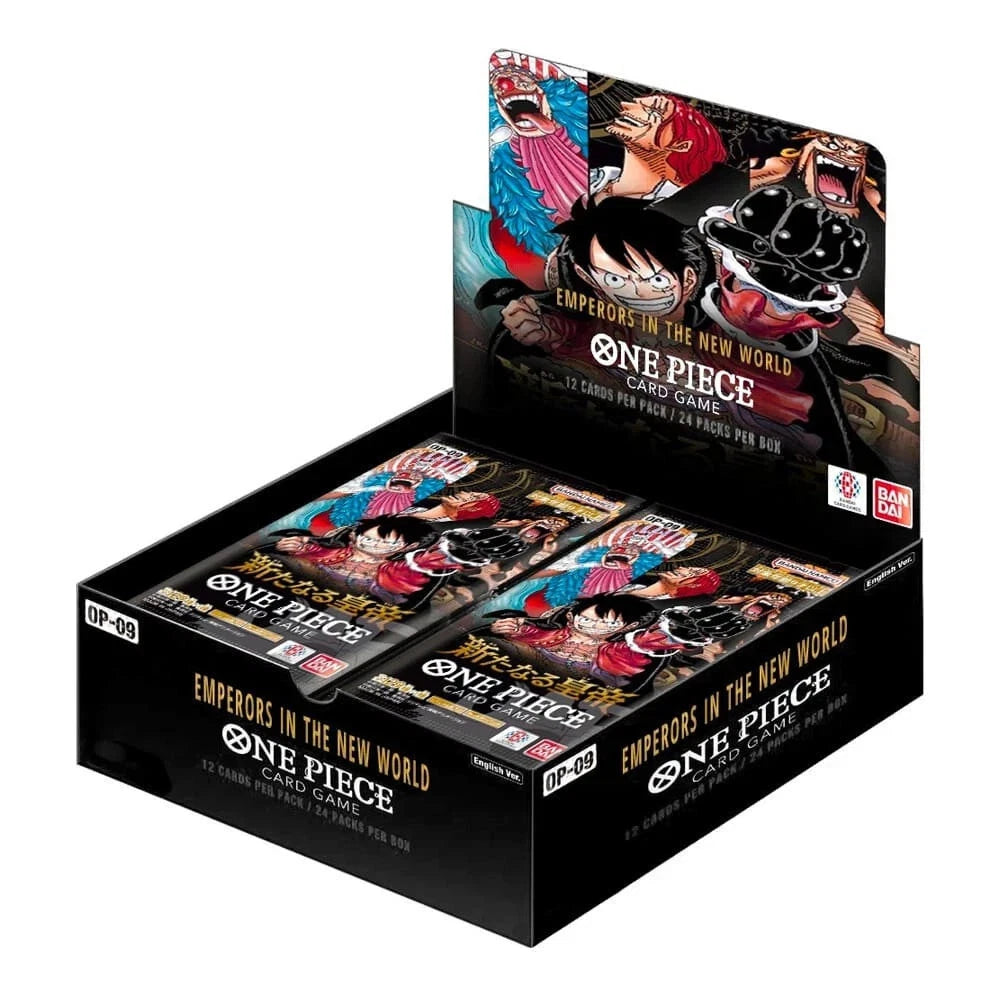 One Piece OP-09 Emperors in the New World Booster Box Ingilizce