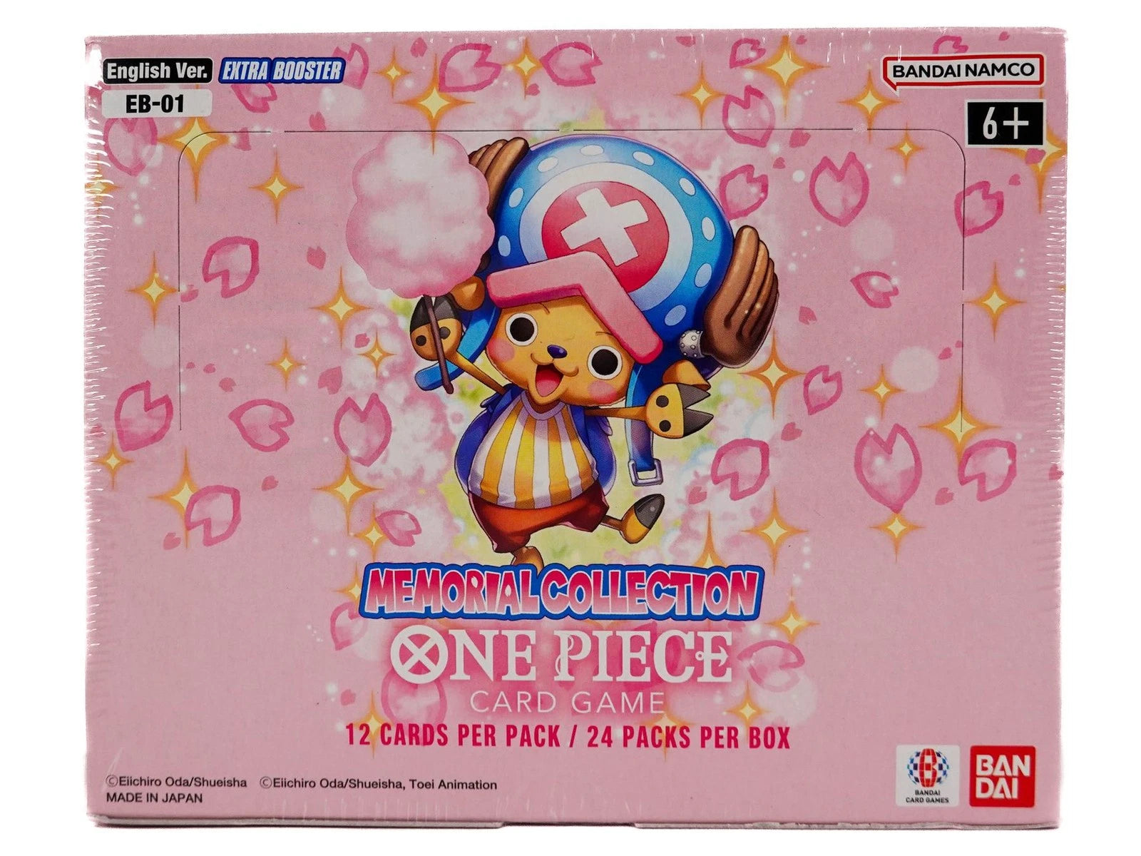 One Piece EB-01 Memorial Collection Booster Box Ingilizce