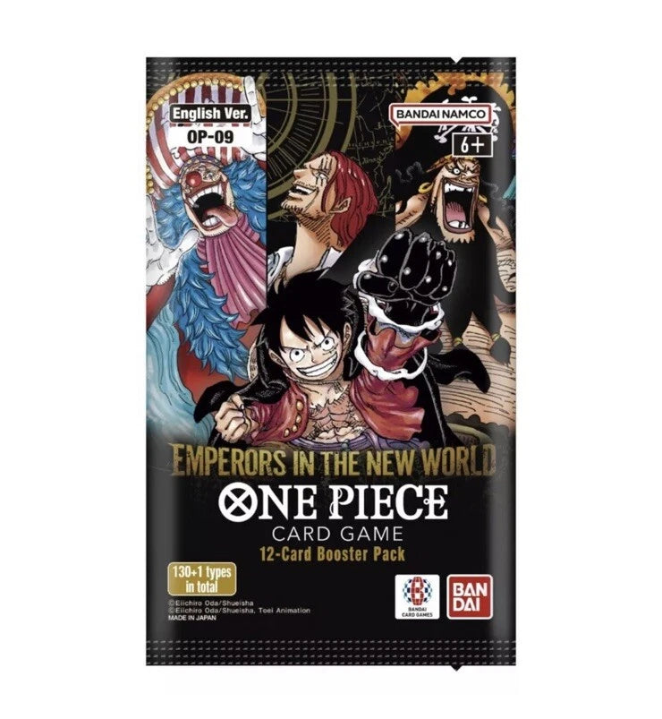 One Piece OP-09 Emperors in the New World Booster Box Ingilizce