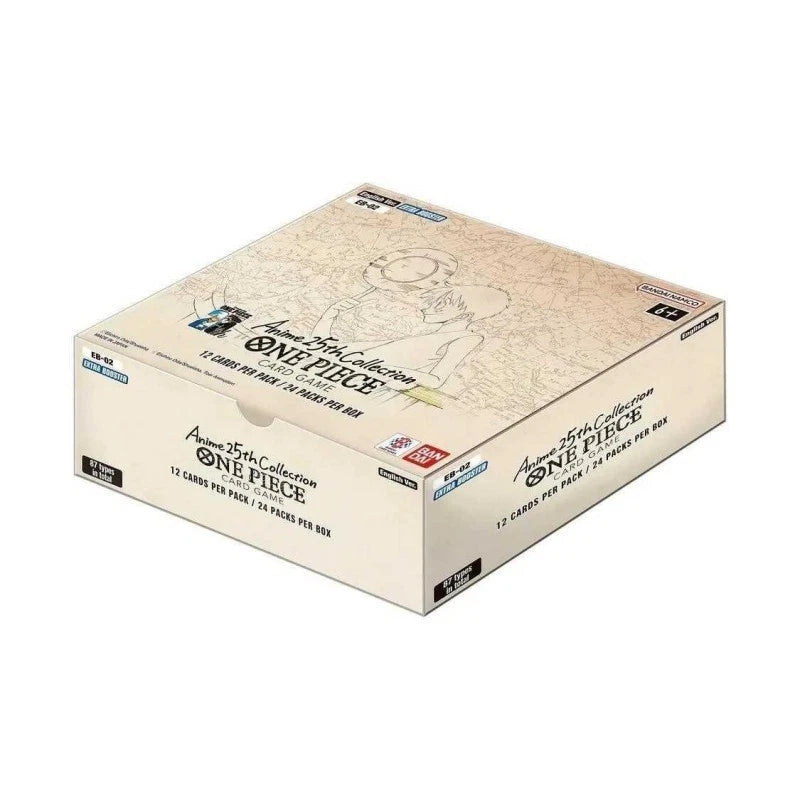 One Piece EB-02 Anime 25th Collection Booster Box Ingilizce