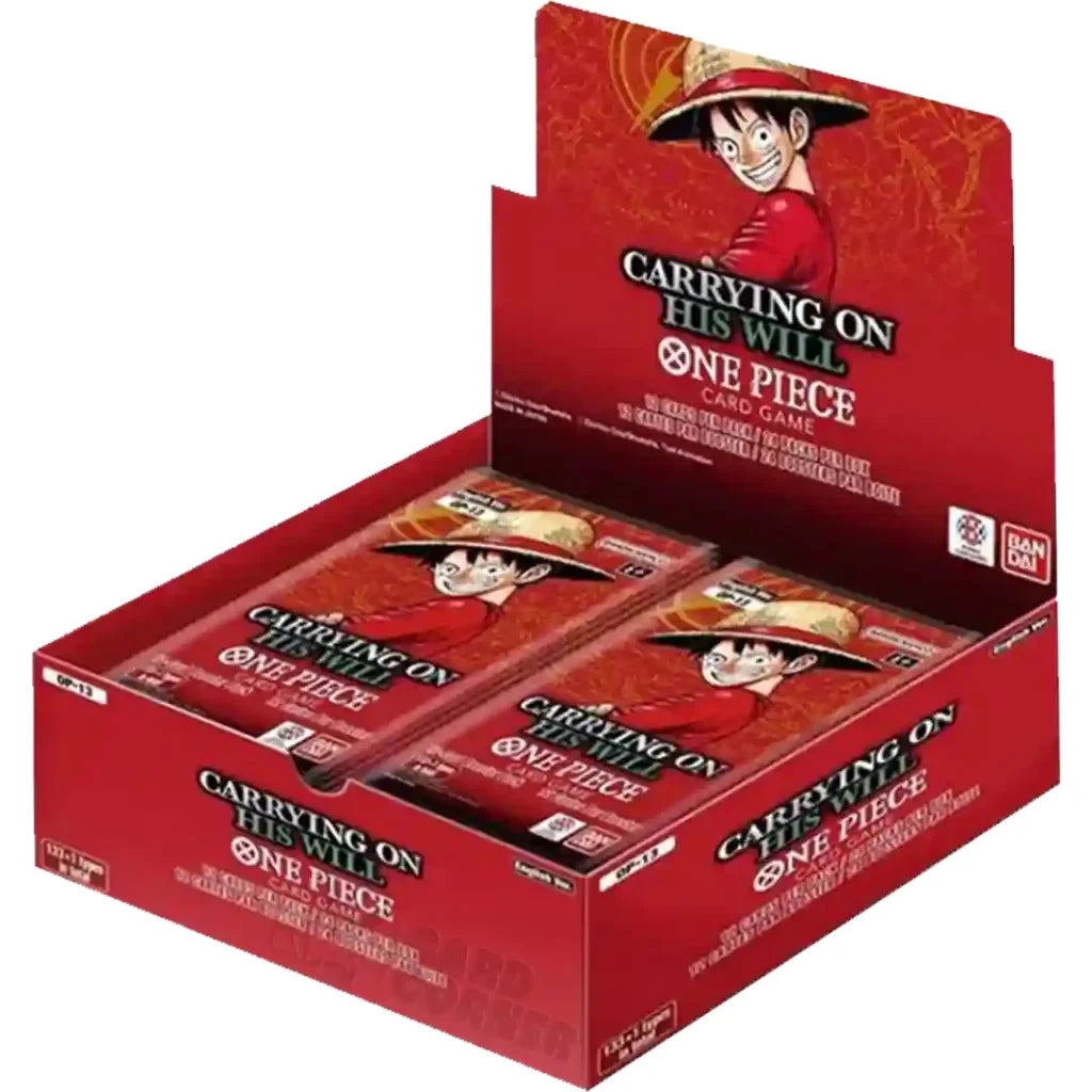 One Piece OP-13 Carrying on his Will Booster Box Ingilizce