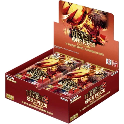 One Piece PRB-02 The Best Vol.2 Booster Box Ingilizce